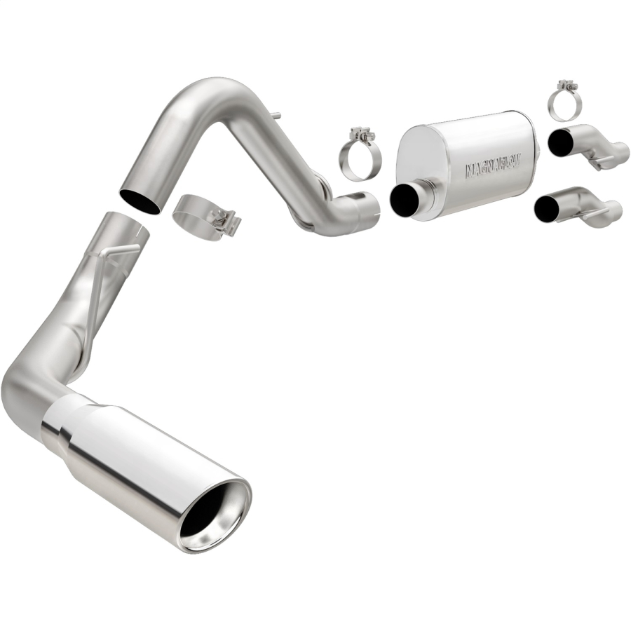MagnaFlow Exhaust Products - MagnaFlow Exhaust Products Street Series Stainless Cat-Back System - 15000 - Image 1