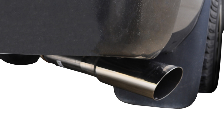 Corsa Performance - Corsa Performance 3.0in. Cat-Back Single Side Exit with Single 4.0in. Polished Slash Cut Tip - 24916 - Image 3