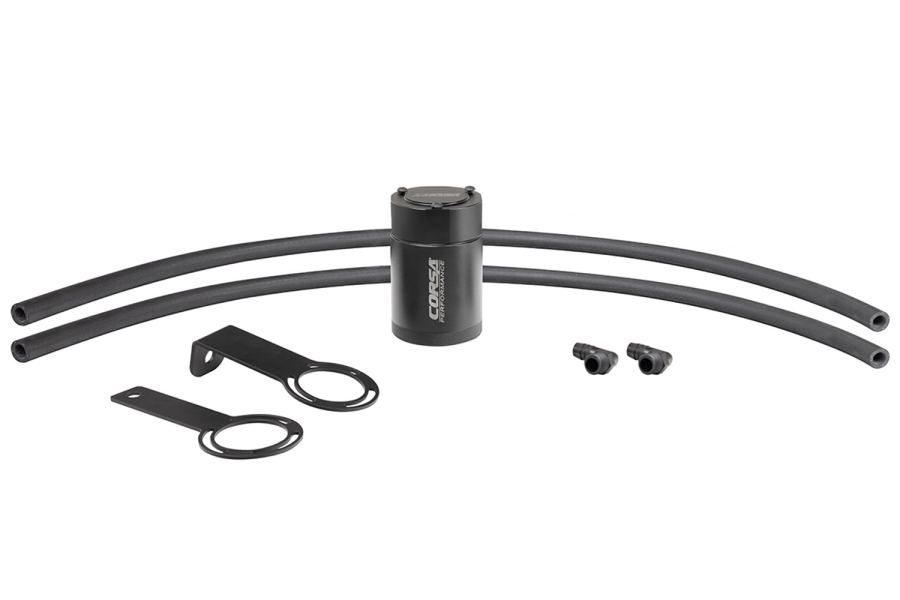 Corsa Performance CORSA Performance 1/2in. Universal 3 oz. aluminum oil catch can with mounting brackets - CC0016