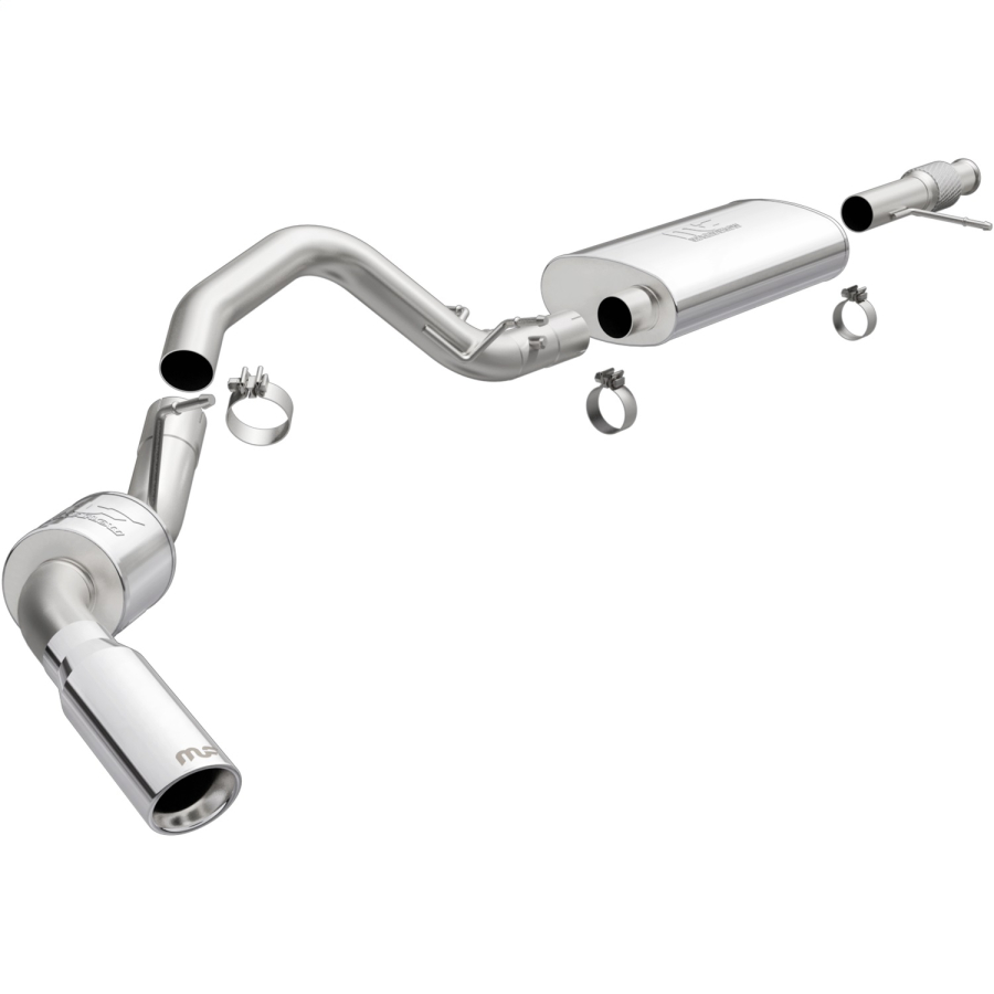 MagnaFlow Exhaust Products - MagnaFlow Exhaust Products Street Series Stainless Cat-Back System - 15355 - Image 1
