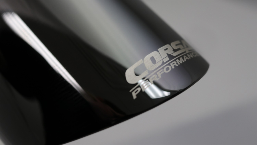 Corsa Performance - Corsa Performance Single 4.0in. Black PVD Pro-Series Universal Tip Kit (3.0in. Inlet-Clamp Included) - TK006BLK - Image 2