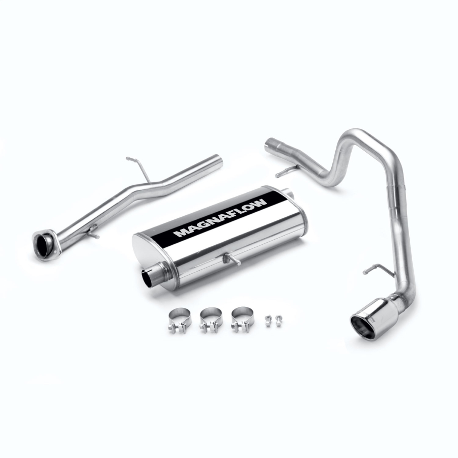 MagnaFlow Exhaust Products - MagnaFlow Exhaust Products Street Series Stainless Cat-Back System - 16679 - Image 1