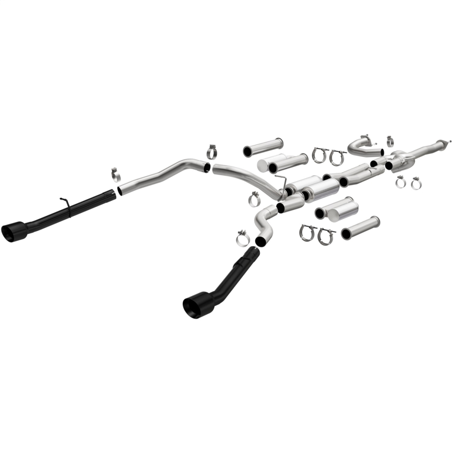 MagnaFlow Exhaust Products - MagnaFlow Exhaust Products xMOD Series Black Cat-Back System - 19552 - Image 1