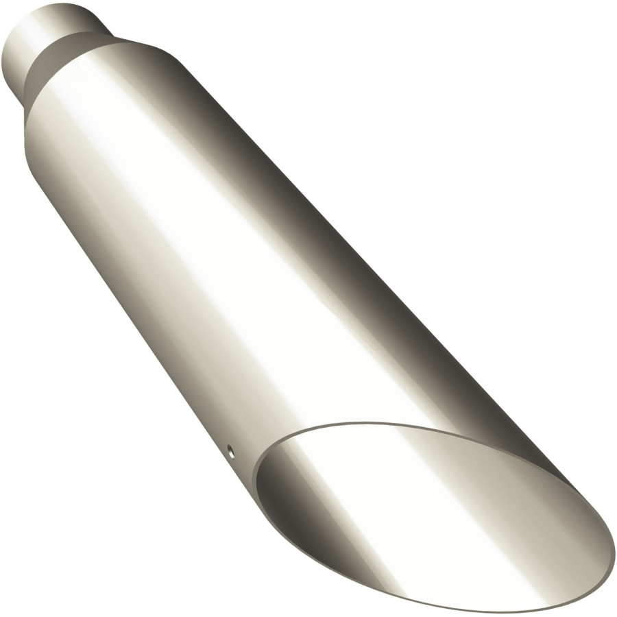 MagnaFlow Exhaust Products Single Exhaust Tip-2.5in. Inlet/4in. Outlet - 35146