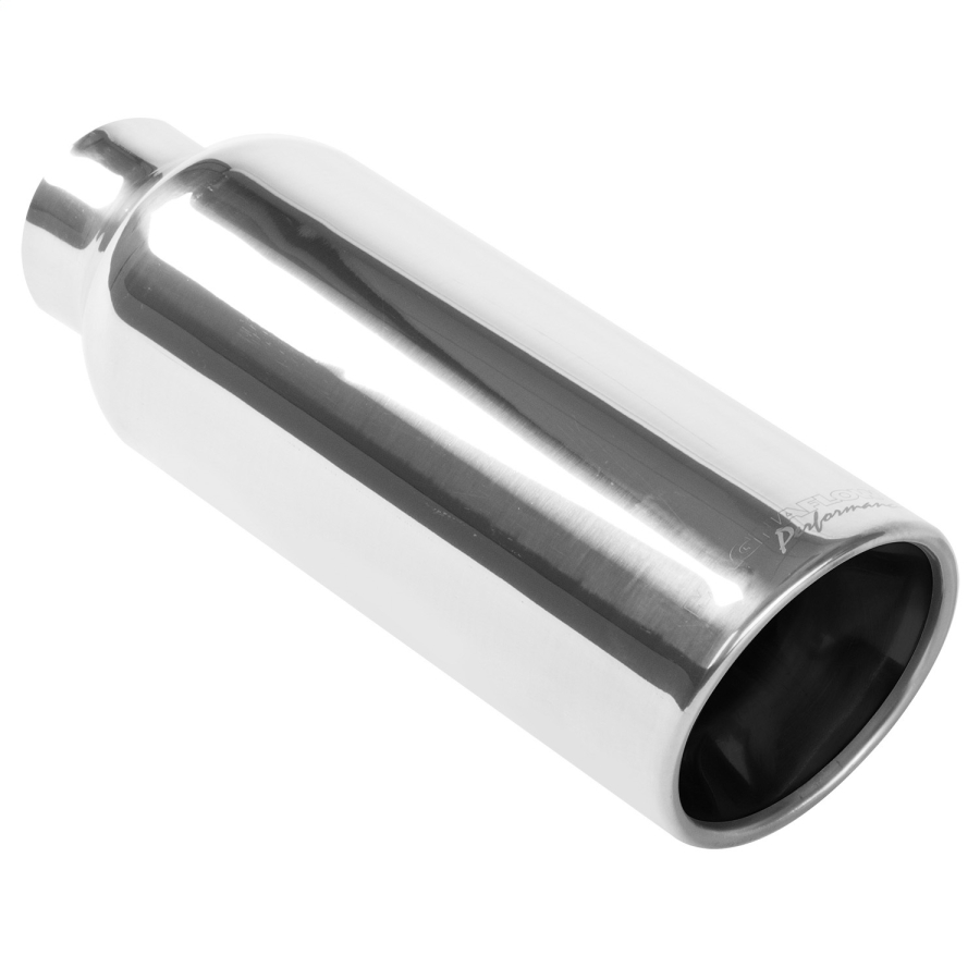MagnaFlow Exhaust Products Single Exhaust Tip-2.25in. Inlet/4in. Outlet - 35173
