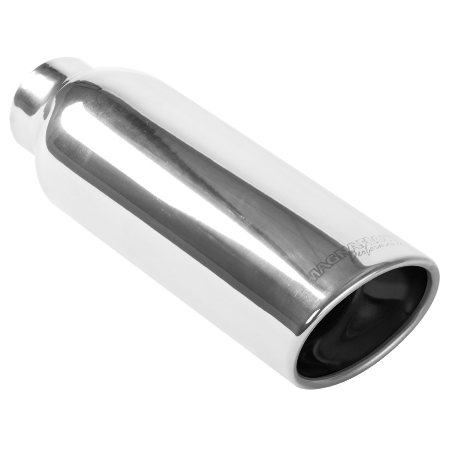 MagnaFlow Exhaust Products Single Exhaust Tip-2.25in. Inlet/3.5 x 4.25in. Outlet - 35174