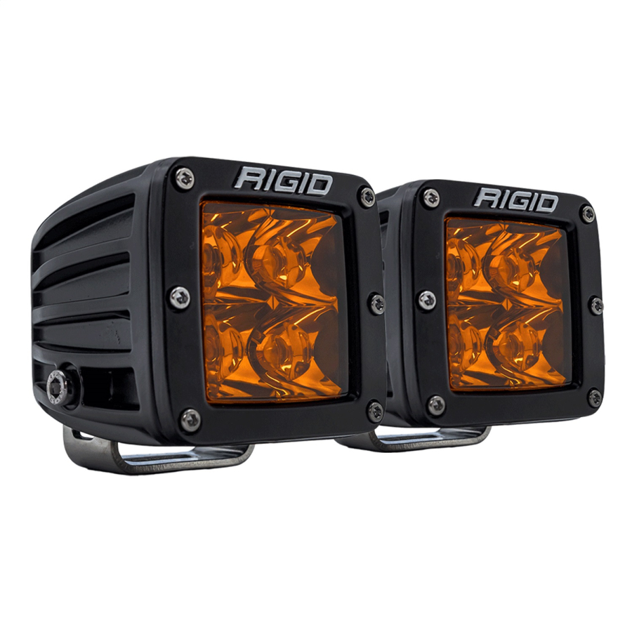 Rigid Industries - Rigid Industries D-Series Spot with Amber PRO Lens Pair - 20252 - Image 2