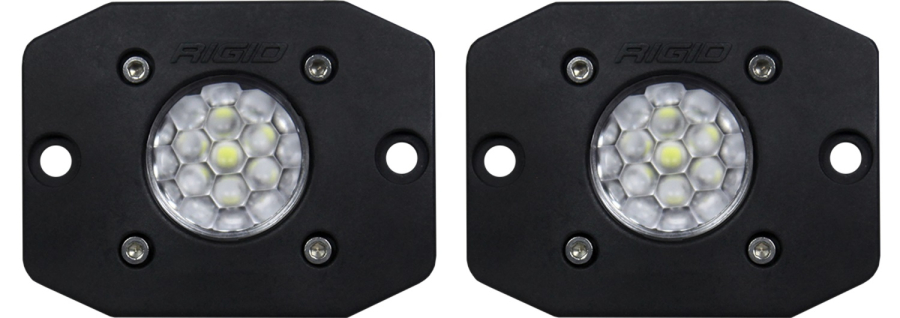 Rigid Industries - RIGID Ignite Back-Up Kit Diffused Lens Flush Mount Black Housing Pair - 20641 - Image 2