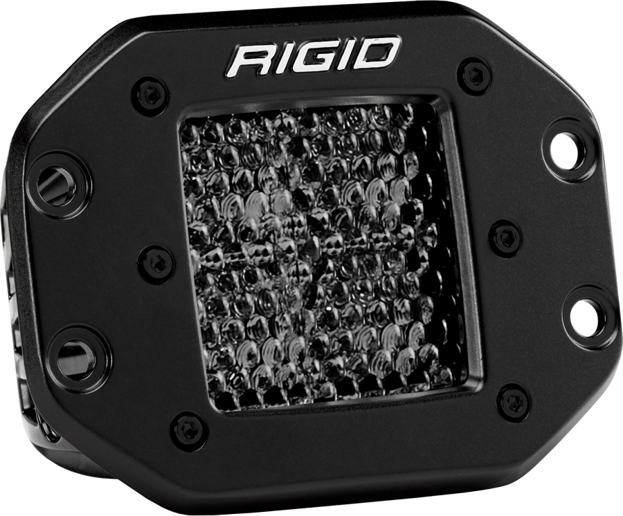 Rigid Industries - Rigid Industries D-SERIES PRO SPOT DIFFUSED MIDNIGHT FLUSH MOUNT PAIR - 212513BLK - Image 2