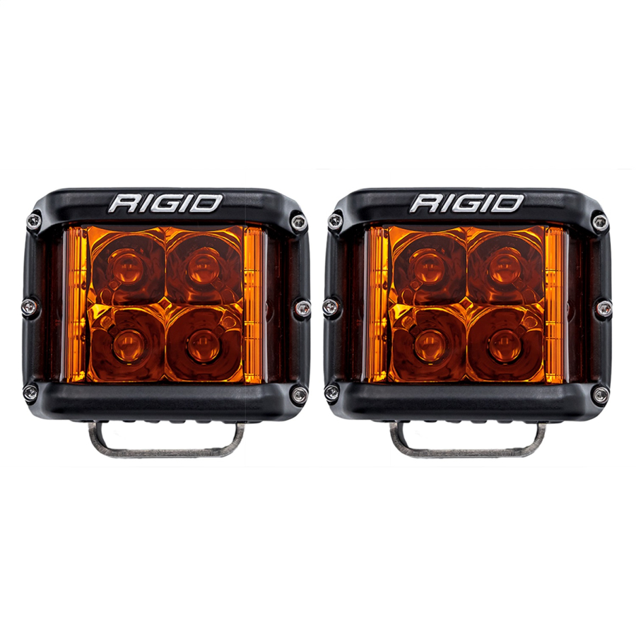 Rigid Industries - Rigid Industries D-SS Spot with Amber PRO Lens Pair - 262214 - Image 1