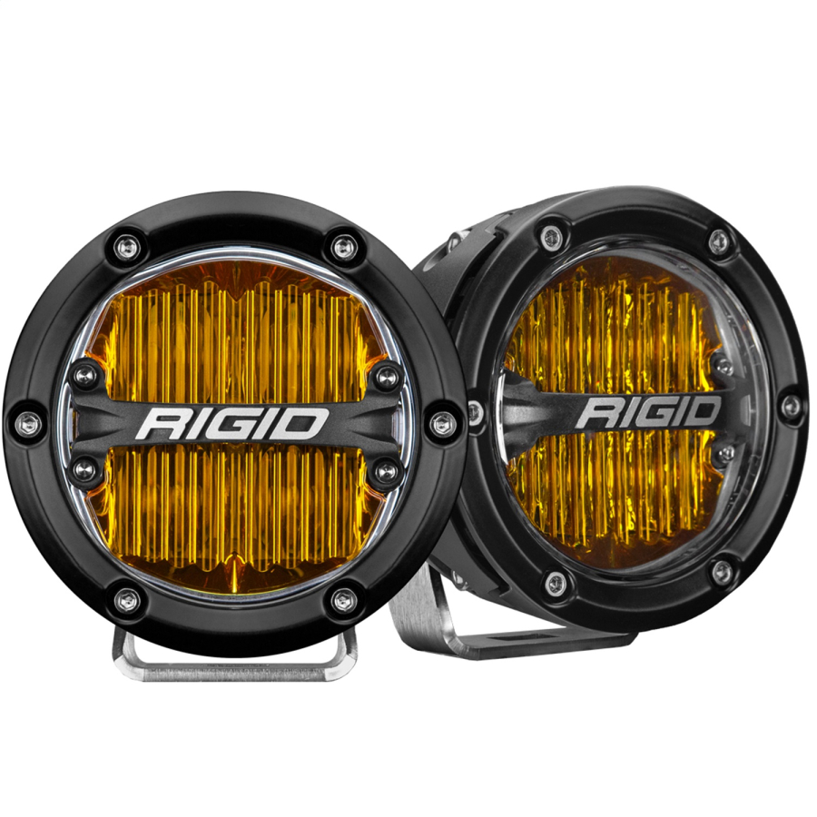 Rigid Industries - Rigid Industries 360-Series PRO SAE Fog Yellow Pair - 36121 - Image 1