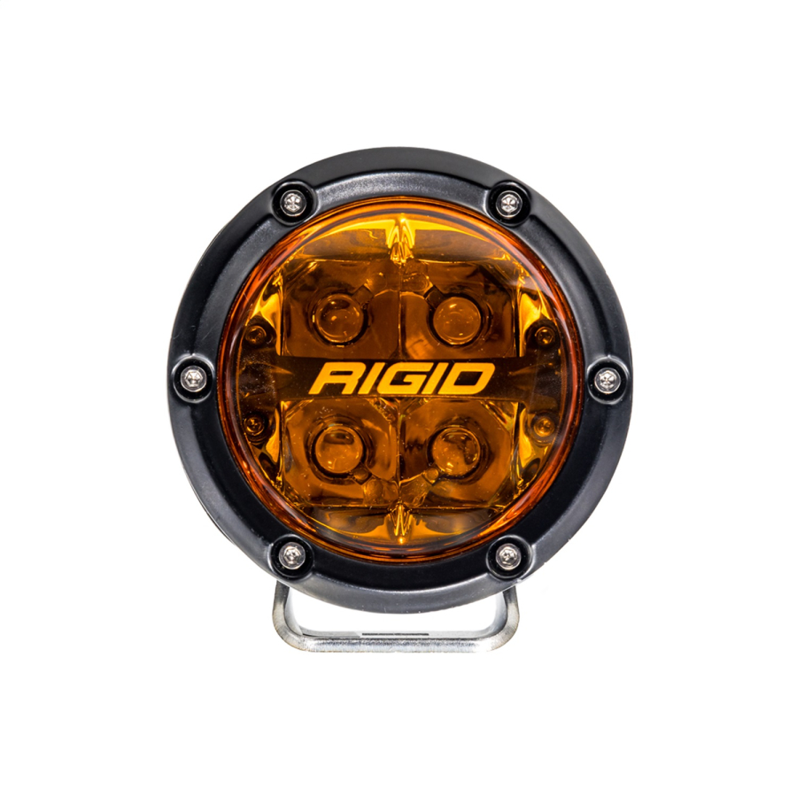 Rigid Industries - Rigid Industries 360-Series 4 Inch Spot with Amber PRO Lens Pair - 36123 - Image 1