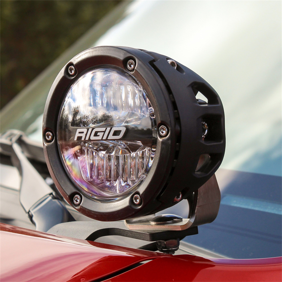 Rigid Industries - RIGID 2010-2020 Toyota 4Runner A-Pillar Light Kit Includes 4In 360-Series Drive - 46704 - Image 3