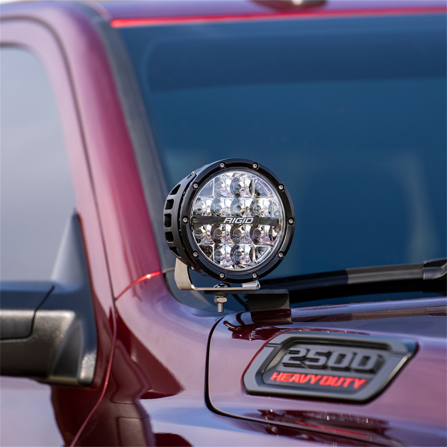 Rigid Industries - RIGID 2019+Dodge RAM 2500/3500 A-Pillar 6in. 360-Series LED Light Kit - 46720 - Image 2