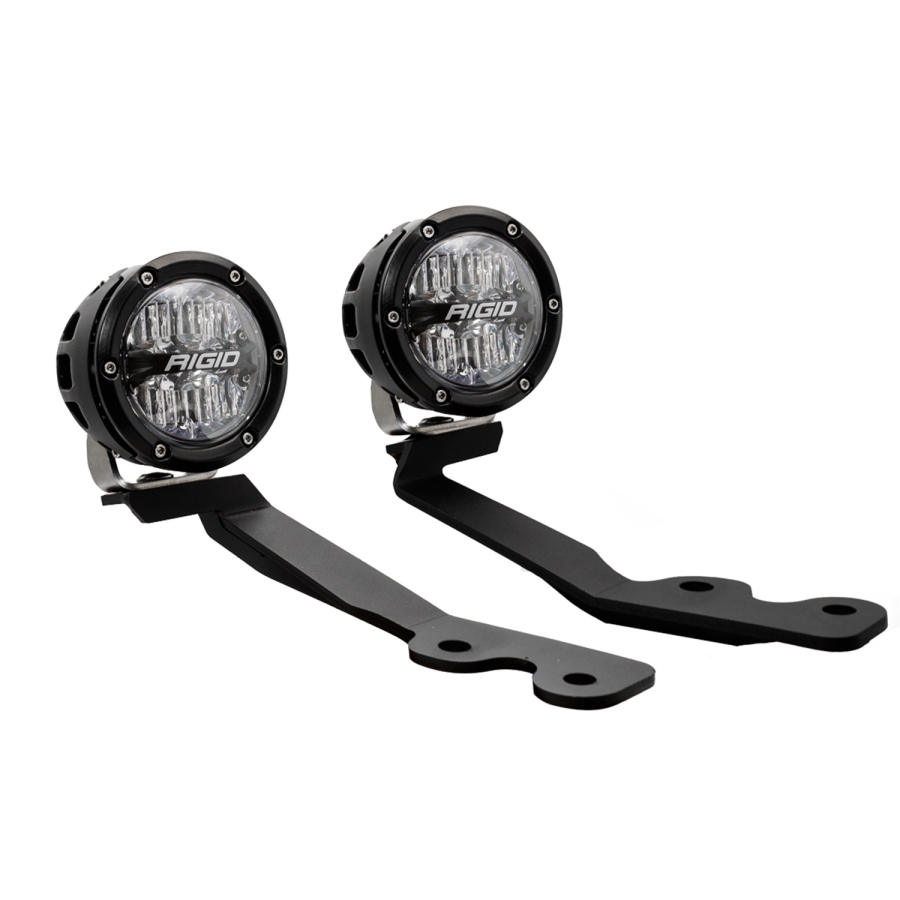 Rigid Industries - Rigid Industries 2022+Toyota Tundra 4 Inch 360-Series A-Pillar Lighting Kit - 46807 - Image 5