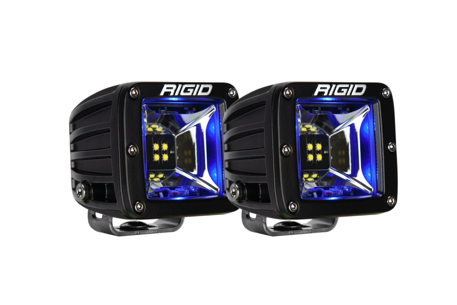 Rigid Industries RADIANCE SCENE BLUE BACKLIGHT SURFACE MOUNT PAIR - 68201