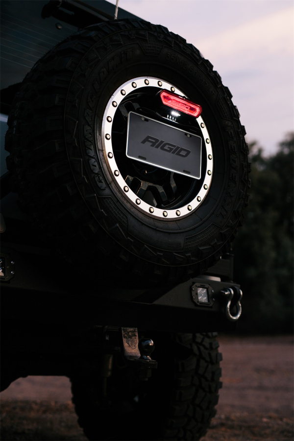 Rigid Industries - RIGID Chase Rear Facing 5 Mode LED Light Red Halo Black Housing - 90133 - Image 2