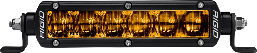 Rigid Industries - Rigid Industries SR-SERIES PRO DOT/SAE J583 6INCH FOG LIGHT SELECTIVE YELLOW SURFACE MOUNT PAIR - 906704 - Image 3