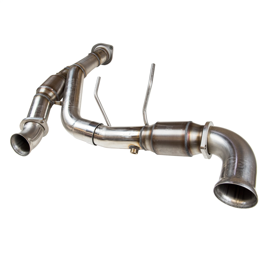 Kooks Custom Headers 3in. x OEM GREEN Catted Stainless Y-Pipe. Must be used with Kooks Headers. - 13513300