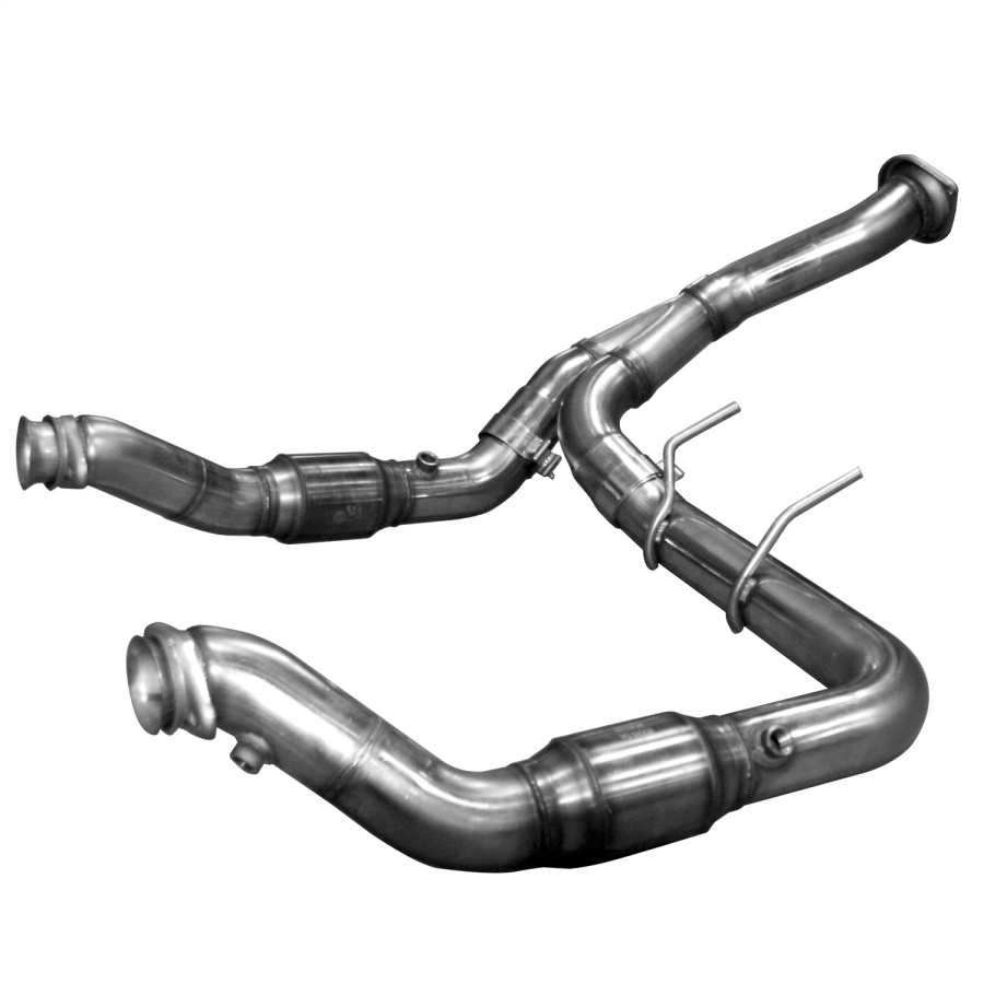 Kooks Custom Headers - Kooks Custom Headers 3in. Stainless GREEN Catted Turbo Downpipe Y-Pipe - 13533300 - Image 2