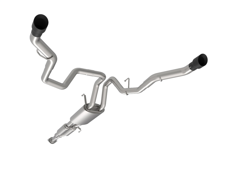 Kooks Custom Headers - Kooks Custom Headers Dual Rear Exit Cat-Back w/Black Tips. 2021+F150 2.7L/3.5L/5.0L - 13704220 - Image 4