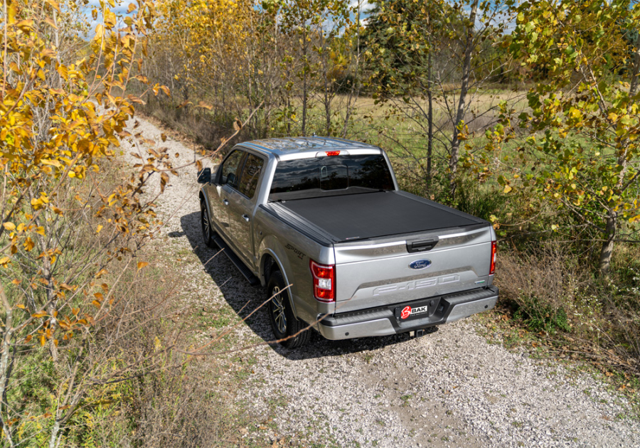 BAK INDUSTRIES REVOLVER X4S HARD ROLLING TRUCK BED COVER - 2014-2018 (2019 LEGACY/LIMITED) CHEVY SILVERADO/GMC SIERRA 1500/2015-2019 2500 HD/3500 HD 8' BED - 80122