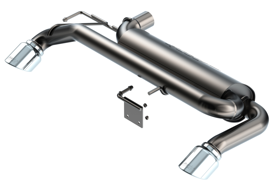 Borla - BORLA TOURING AXLE-BACK EXHAUST SYSTEM 2021-2022 FORD BRONCO 2.3L 4 CYL. AUTOMATIC/ MANUAL TRANSMISSION 4 WHEEL DRIVE 2 & 4 DOOR. - 11973 - Image 2