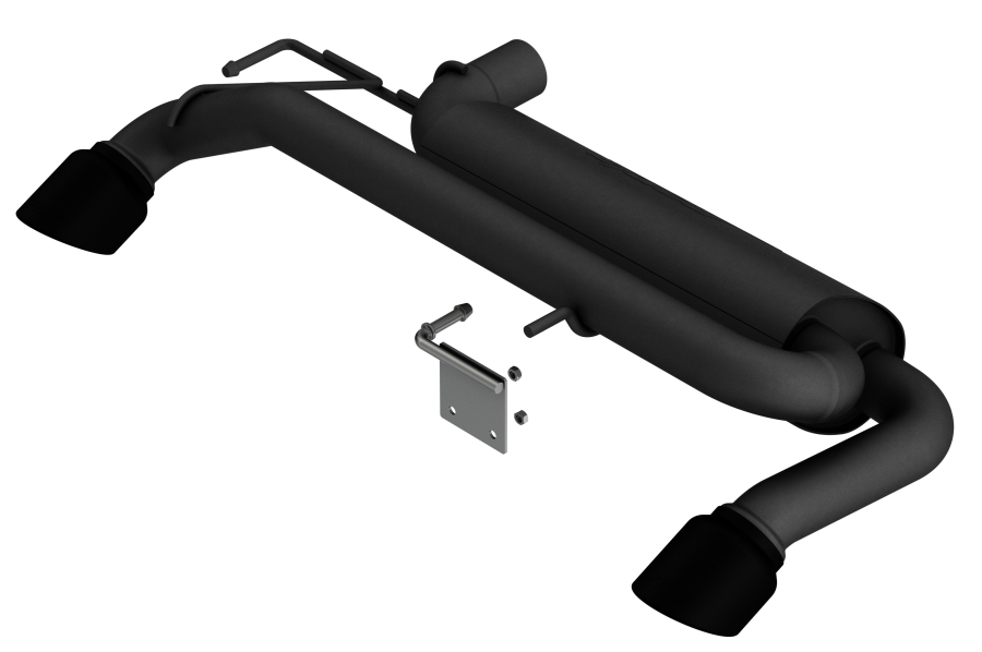 Borla - BORLA TOURING AXLE-BACK EXHAUST SYSTEM 2021-2022 FORD BRONCO 2.3L 4 CYL. AUTOMATIC/ MANUAL TRANSMISSION 4 WHEEL DRIVE 2 & 4 DOOR. - 11973CB - Image 2