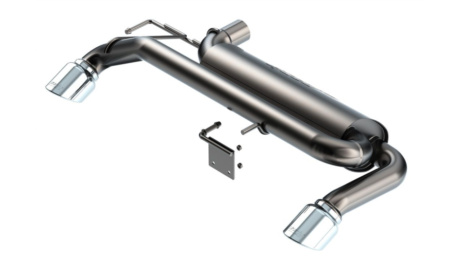 Borla - BORLA S-TYPE AXLE-BACK EXHAUST SYSTEM 2021-2023 FORD BRONCO 2.3L 4 CYL. AUTOMATIC/ MANUAL TRANSMISSION 4 WHEEL DRIVE 2 & 4 DOOR. - 11974 - Image 2