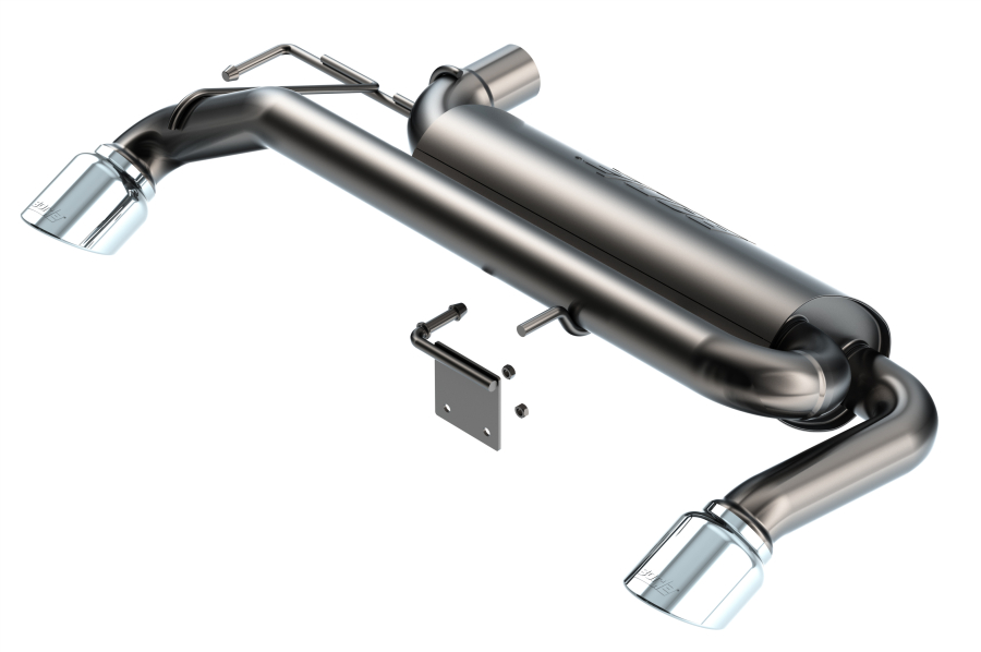 Borla - BORLA ATAK(R) AXLE-BACK EXHAUST SYSTEM 2021-2023 FORD BRONCO 2.3L 4 CYL. AUTOMATIC/ MANUAL TRANSMISSION 4 WHEEL DRIVE 2 & 4 DOOR. - 11975 - Image 2