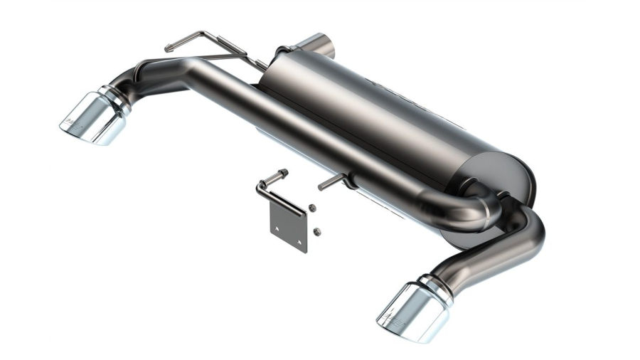 Borla - BORLA TOURING AXLE-BACK EXHAUST SYSTEM 2021-2023 FORD BRONCO 2.7L V6 AUTOMATIC TRANSMISSION 4 WHEEL DRIVE 2 & 4 DOOR. - 11976 - Image 2