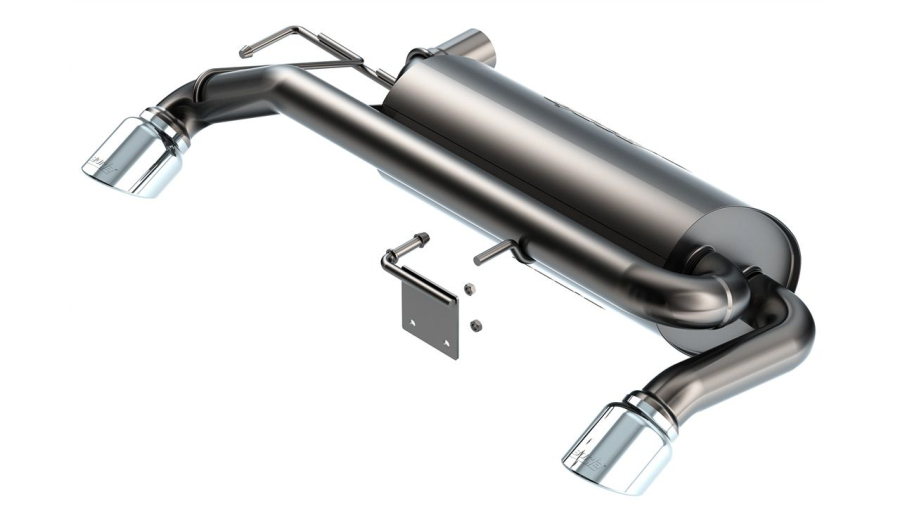 Borla - BORLA S-TYPE AXLE-BACK EXHAUST SYSTEM 2021-2023 FORD BRONCO 2.7L V6 AUTOMATIC TRANSMISSION 4 WHEEL DRIVE 2 & 4 DOOR. - 11977 - Image 2