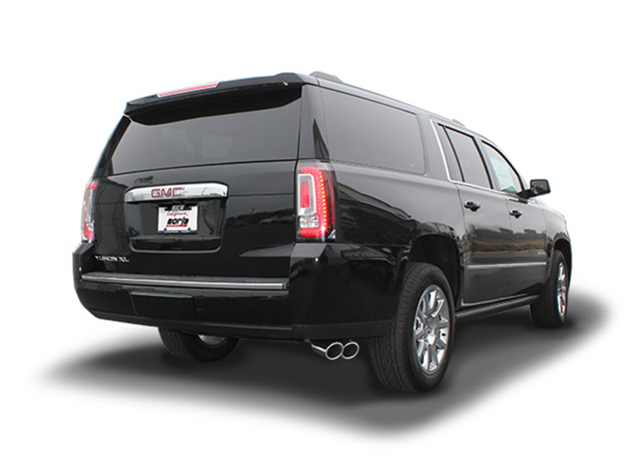 Borla - BORLA TOURING CAT-BACK(TM) EXHAUST SYSTEM 2015-2019 GMC YUKON 5.3L V8 AUTOMATIC TRANSMISSION 2 & 4 WHEEL DRIVE 4 DOOR. - 140568 - Image 2