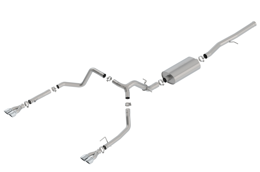 Borla - Borla Exhaust System Kit Cat-Back System - 140782 - Image 2