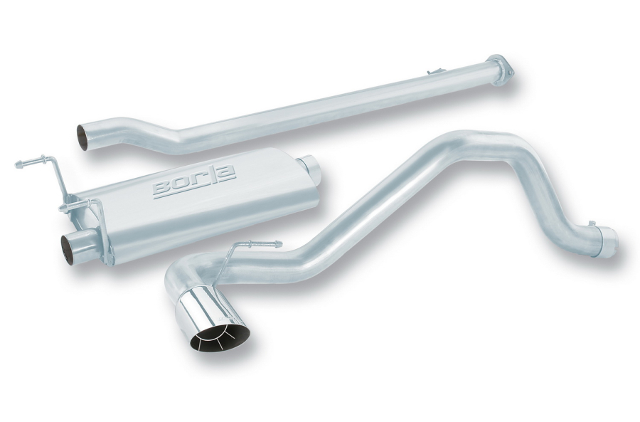 BORLA TOURING CAT-BACK EXHAUST SYSTEM FOR 1995-1999 TOYOTA TACOMA 3.4L V6 4 WHEEL DRIVE & PRE RUNNER 2 DOOR EXTENDED CAB SHORT BED. - 14597