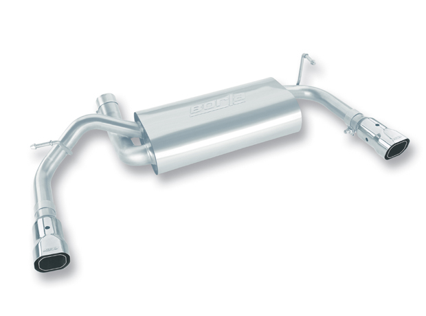 Borla - BORLA TOURING AXLE-BACK EXHAUST SYSTEM FOR 2007-2011 JEEP WRANGLER JK/ JKU 3.8L V6 AUTOMATIC/MANUAL TRANSMISSION 2 & 4 WHEEL DRIVE 2 AND 4 DOOR. - 11755 - Image 3