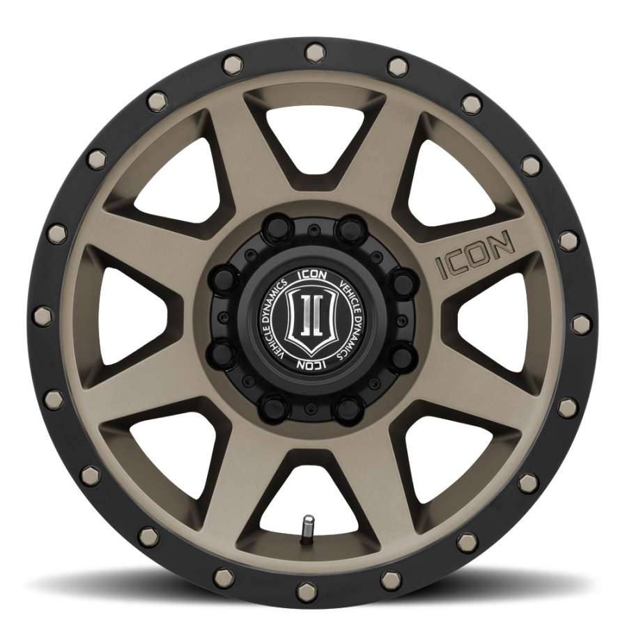 ICON Alloys - REBOUND HD SATIN BLACK 17X8.5 8X6.5 +13mm - Image 2