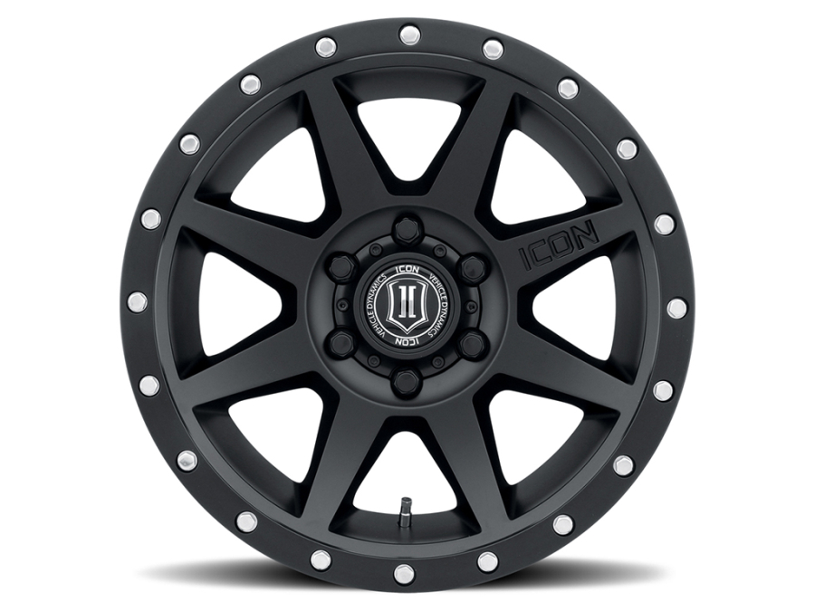 ICON Alloys - REBOUND SATIN BLACK 20X9 5X150 +16mm - Image 5