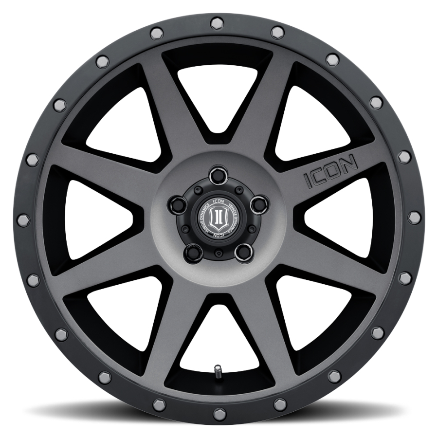 ICON Alloys - REBOUND TITANIUM 20X9 8X6.5 +12mm - Image 2