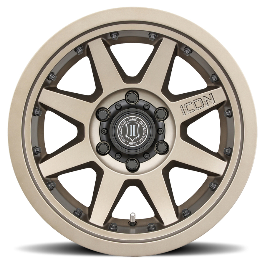 ICON Alloys - REBOUND PRO SATIN BLACK 17X8.5 5X150 +25mm - Image 7