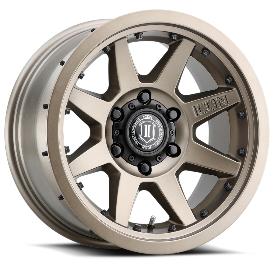 ICON Alloys - REBOUND PRO SATIN BLACK 17X8.5 6X5.5 0mm - Image 2