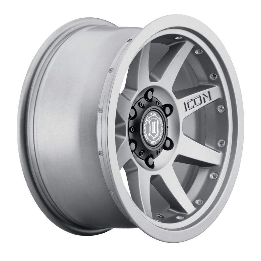 ICON Alloys - RECOIL GLOSS BLACK MILLED 20X10 6X135 -24mm - Image 2