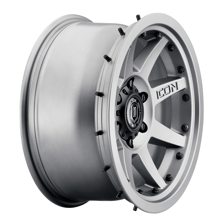 ICON Alloys - RECOIL GLOSS BLACK MILLED 20X10 6X135 -24mm - Image 8