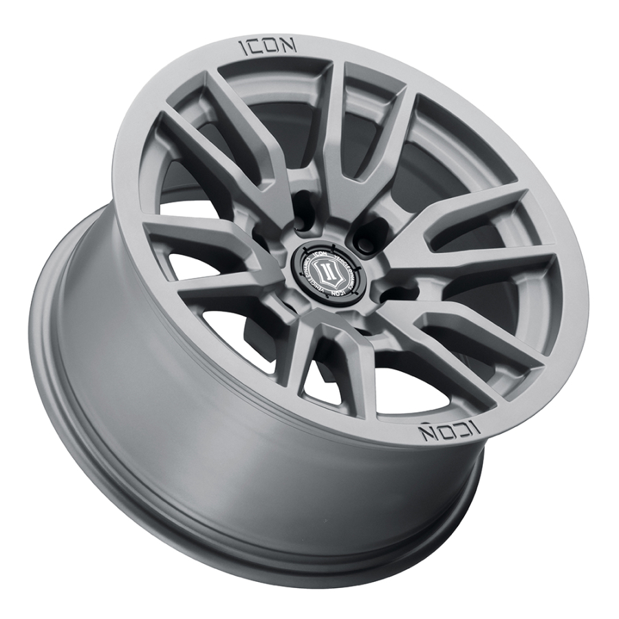 ICON Alloys - REBOUND DOUBLE BLACK 17X8.5 5X150 +25mm - Image 3