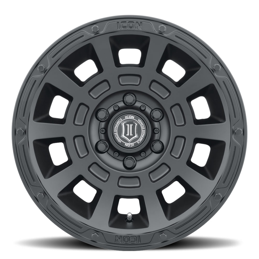 ICON Alloys - VECTOR 5 SATIN BLACK 17X8.5 5X150 +25mm - Image 2