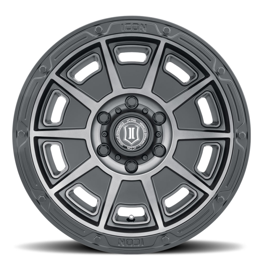 ICON Alloys - REBOUND DOUBLE BLACK 18X9 6X5.5 0mm - Image 2