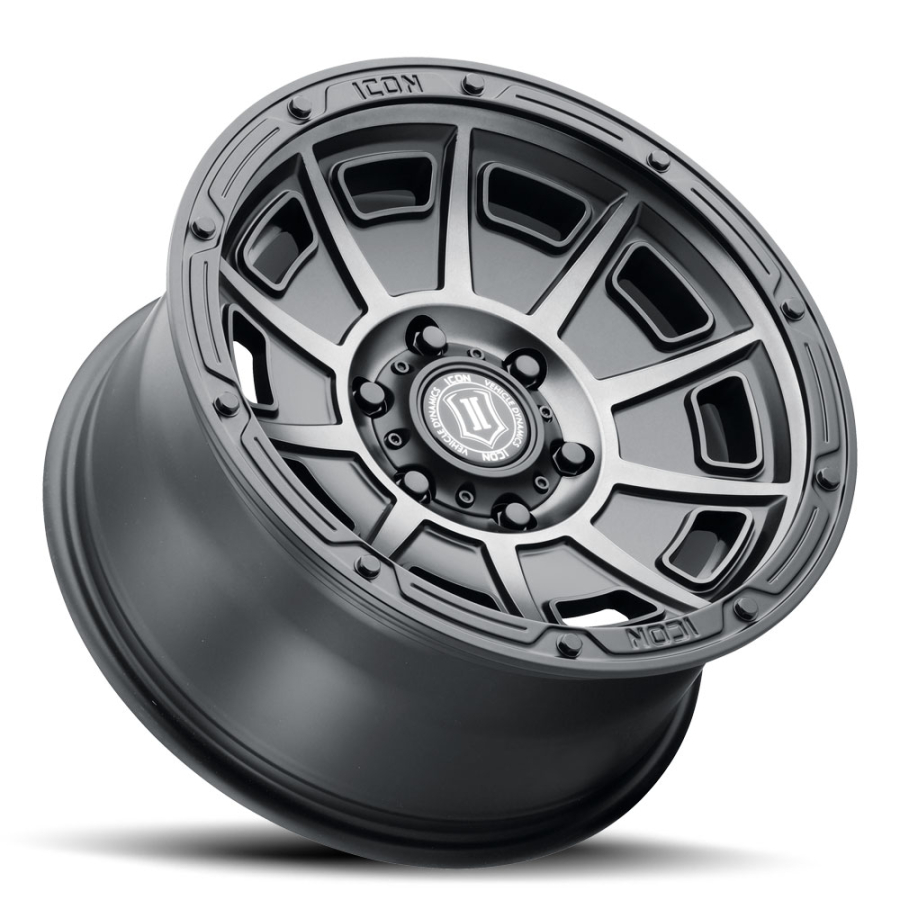 ICON Alloys - REBOUND DOUBLE BLACK 18X9 6X5.5 +25mm - Image 3