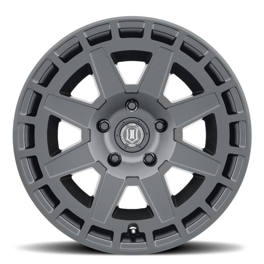 ICON Alloys - COMPASS SATIN BLACK 17X8.5 6X5.5 0mm - Image 3