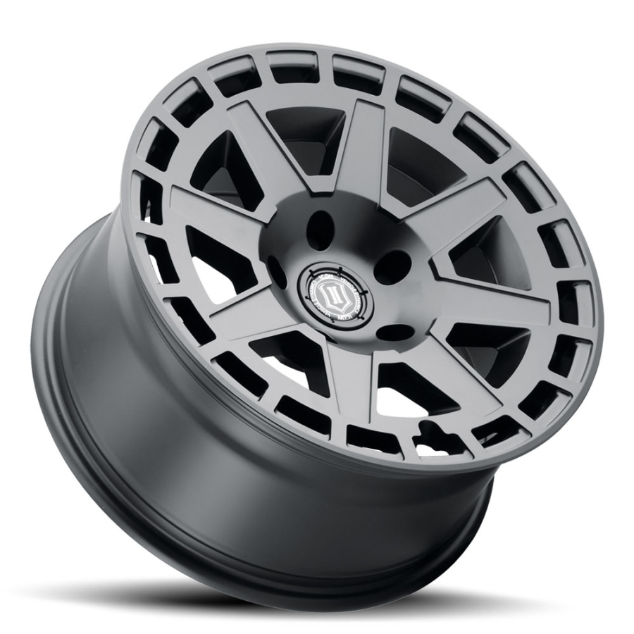 ICON Alloys - COMPASS SATIN BLACK 17X8.5 6X5.5 0mm - Image 5