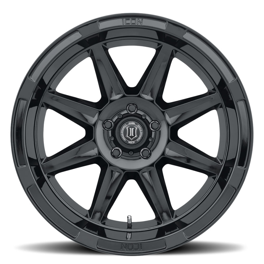 ICON Alloys - BANDIT GLOSS BLACK 20X10 5X150 -24mm - Image 2